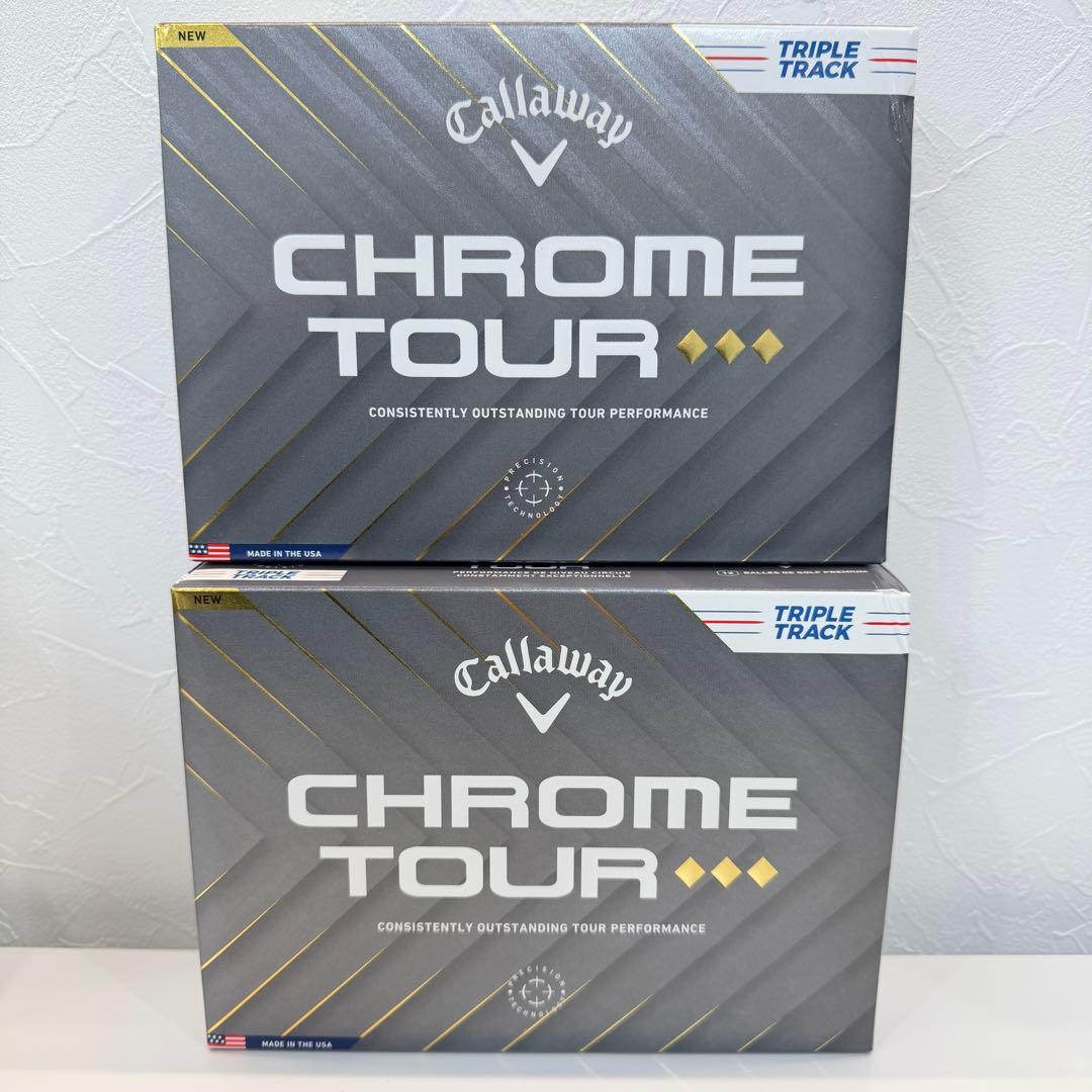 キャロウェイ(Callaway) ゴルフボール CHROME TOUR