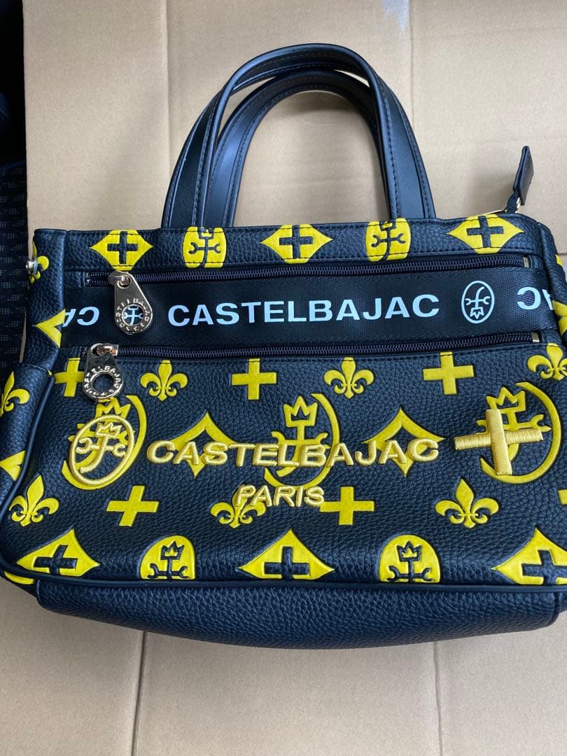 カステルバジャック クレア ドライビングトート 068531 イエロー