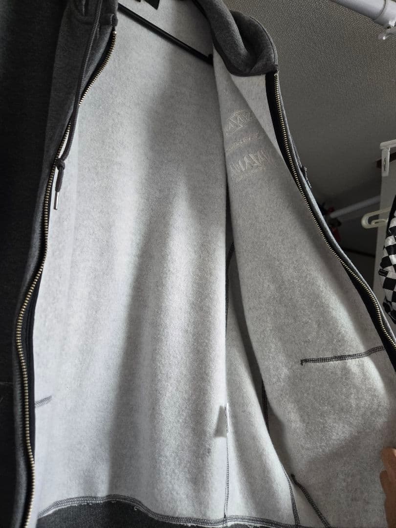 E.YAZAWA フード付きパーカー XL グレー