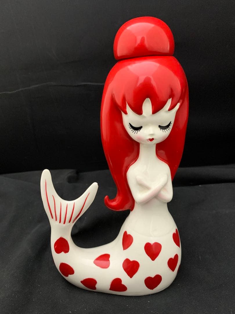 内藤ルネ 人魚 陶器 RUNEs FUNNY GOODS 当時物