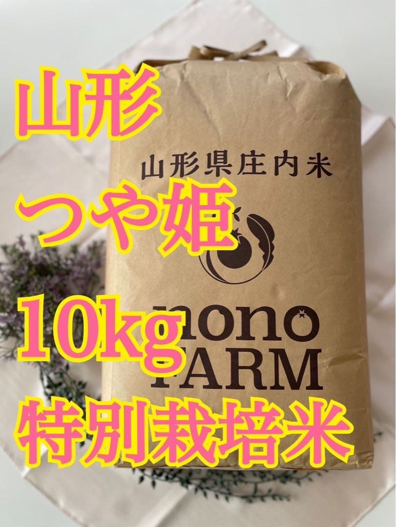 つや姫　10kg 山形　特別栽培米　令和7年