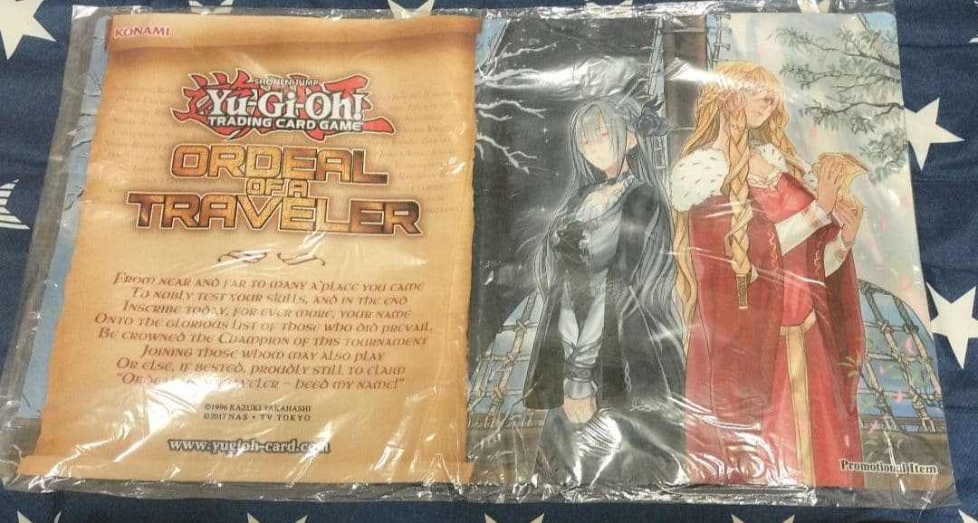 遊戯王　2018　聖騎士の追想イゾルデ　プレイマット　未開封