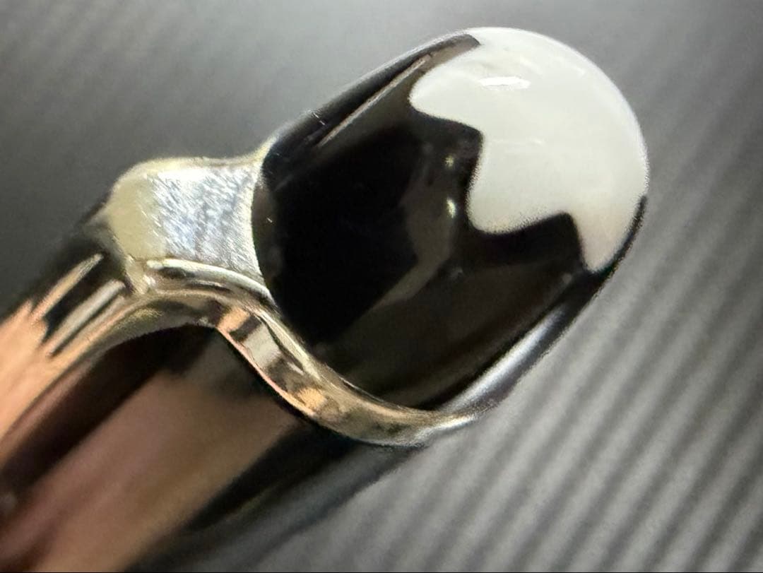 モンブラン マイスターシュテュック P164 プラチナライン ボールペン