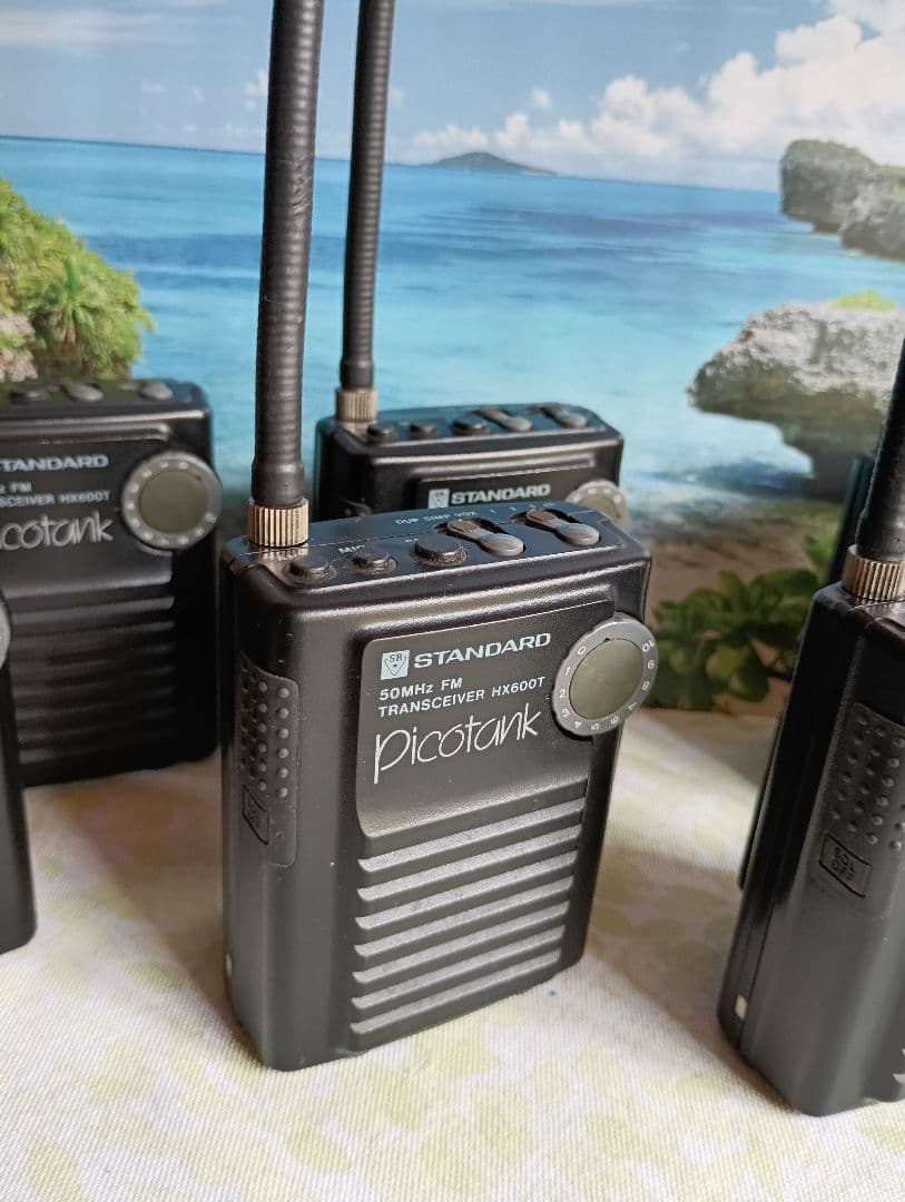 standard50MHz トランシーバー6台