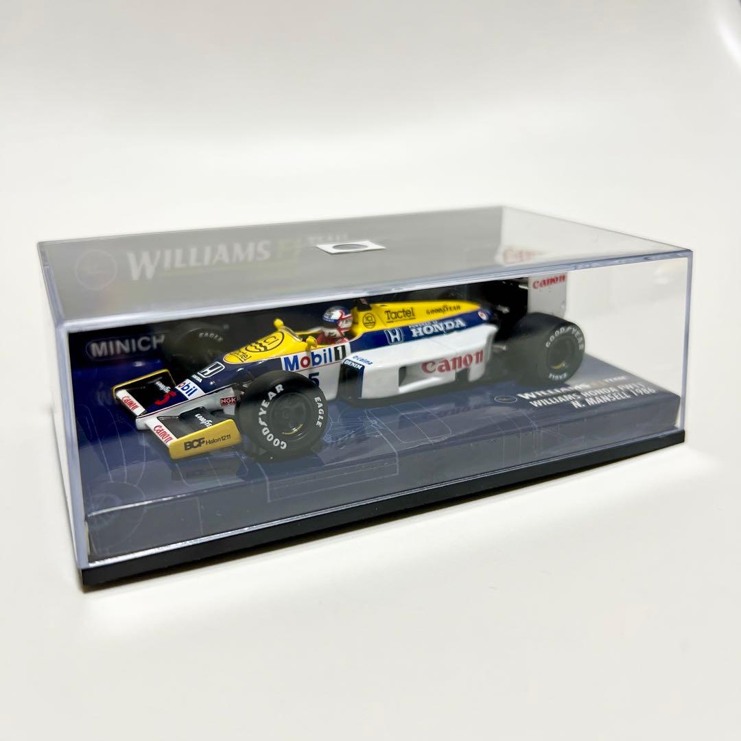 ☆WILLIAMS HONDA FW11☆N.MANSELL☆