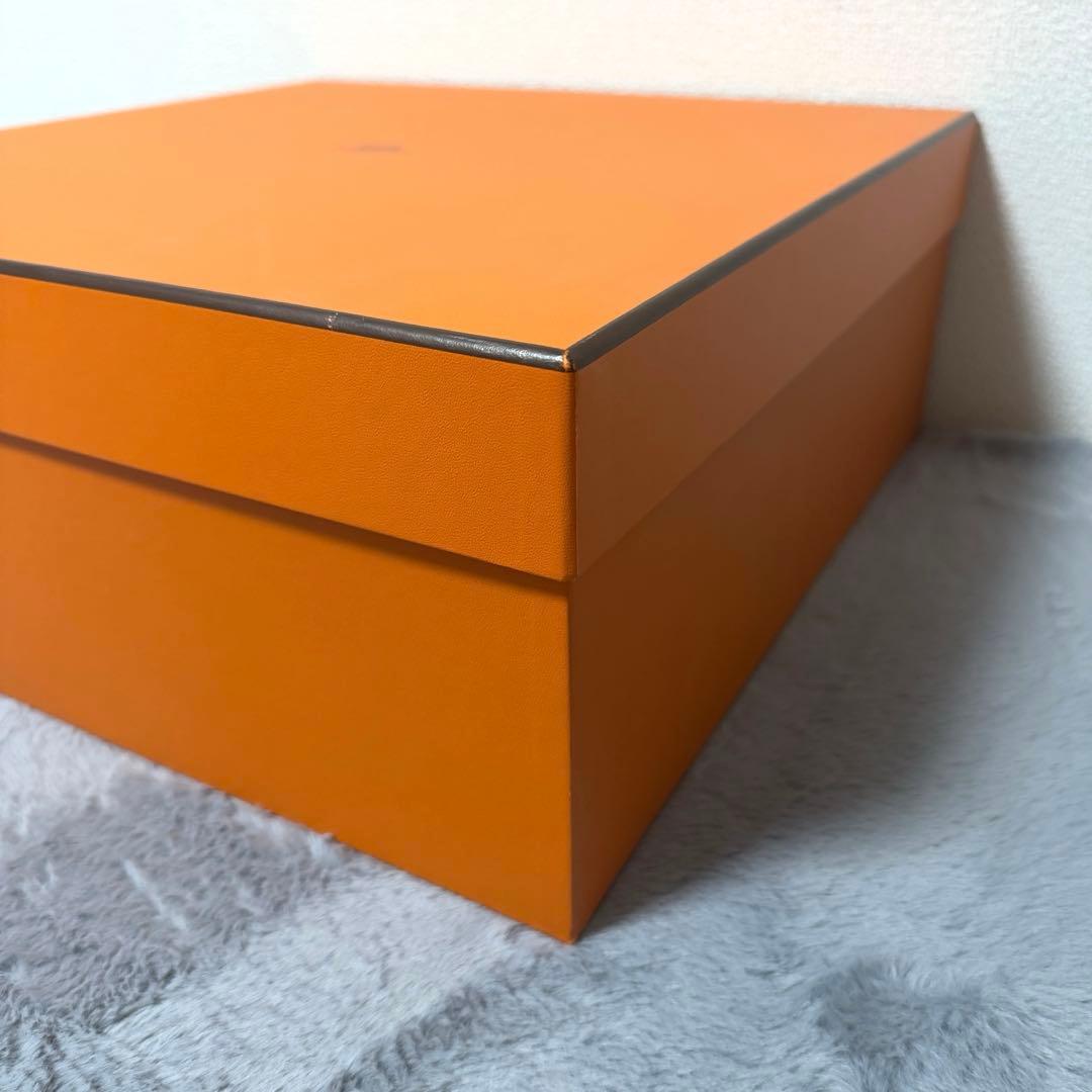 【美品】【一角破れあり】HERMES エルメス　バーキン30空箱 正方形