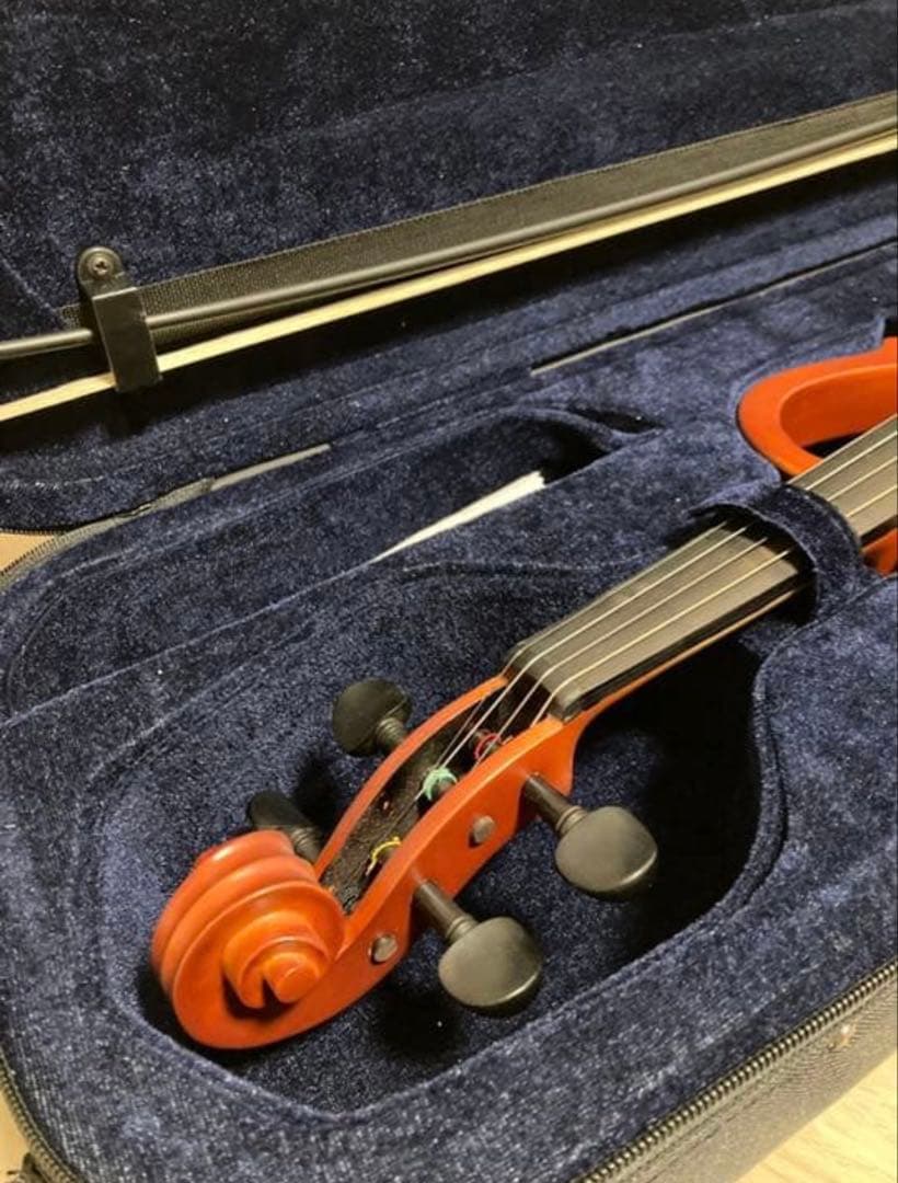 エレキヴァイオリン Valente EVN-37 ブラウン　サイレント