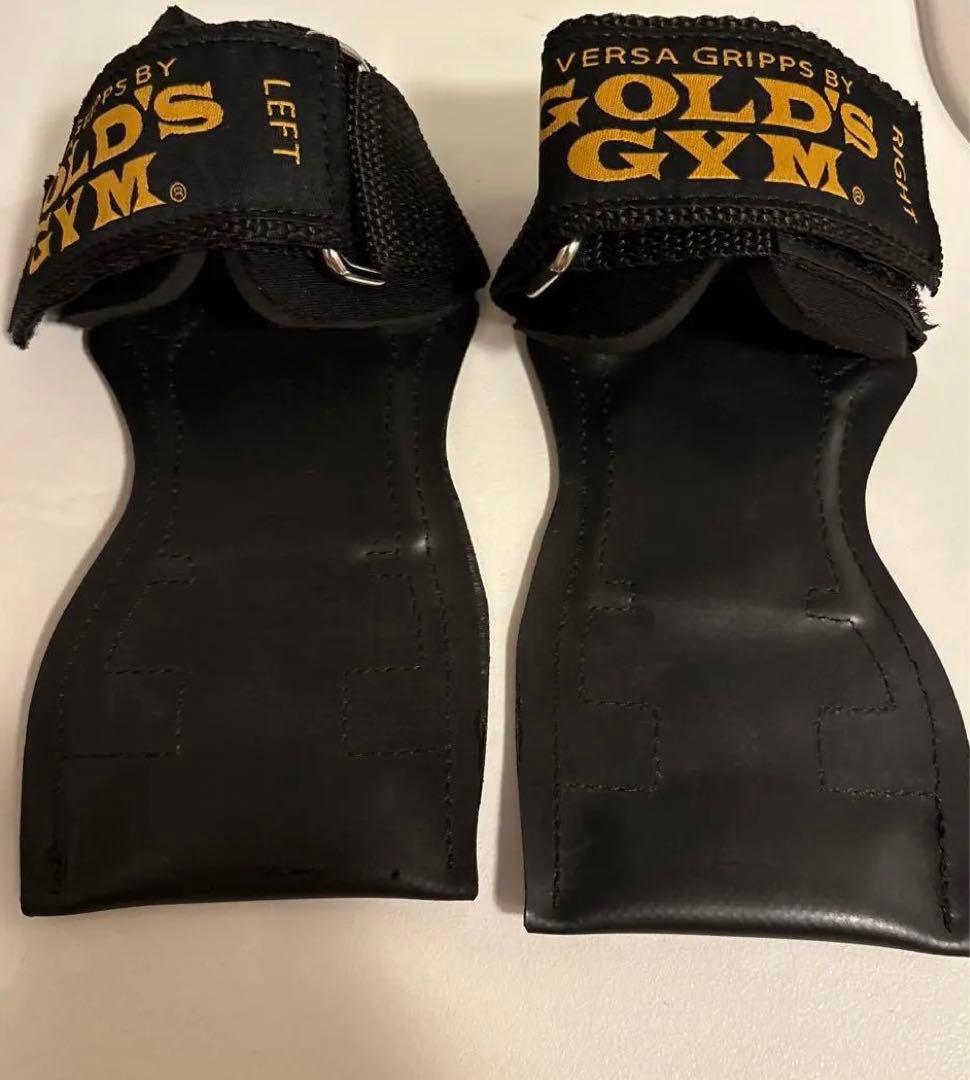 【美品】GOLD'S GYM パワーグリップ Sサイズ