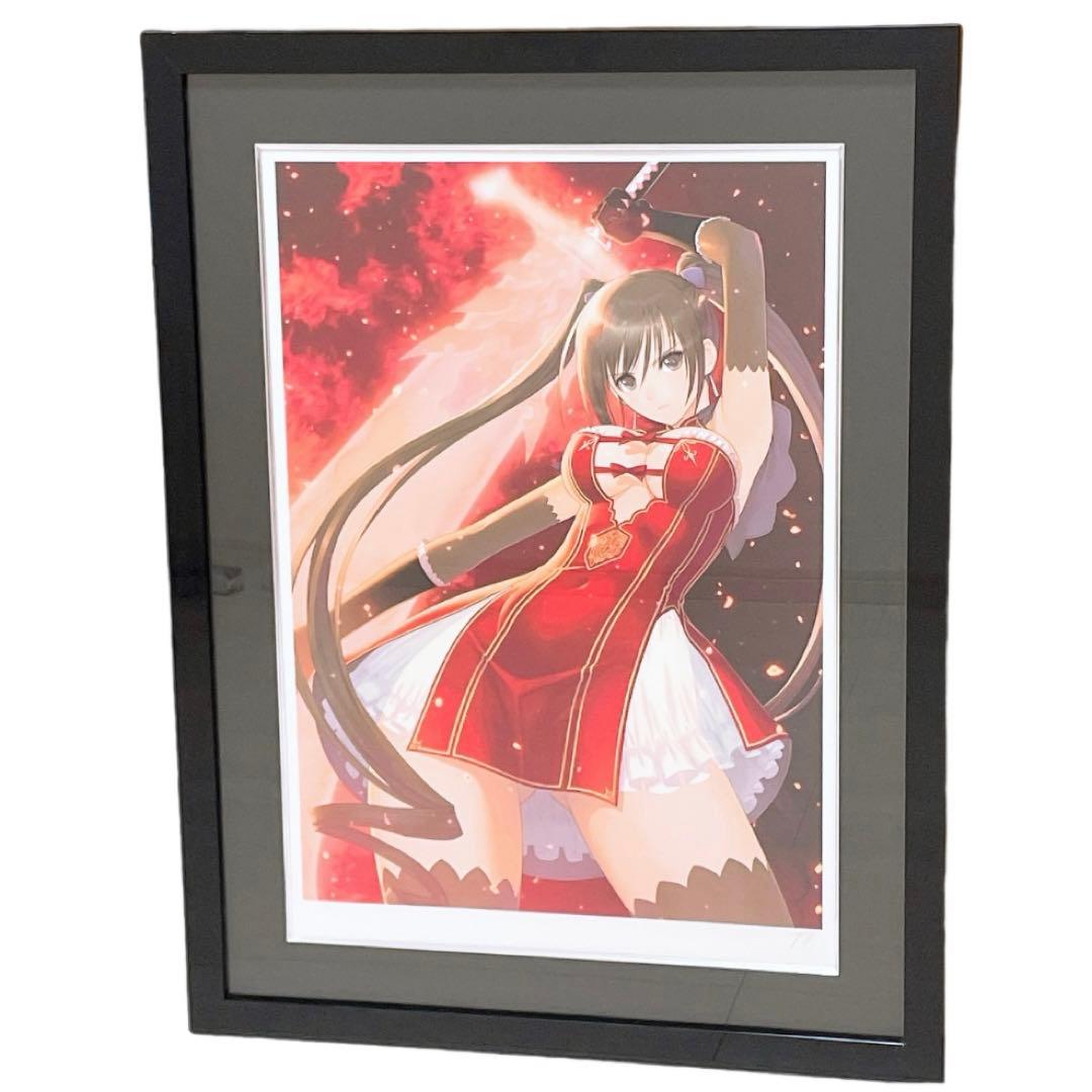 【シリアル４／６】紅蓮の炎舞　Tony版画　シャイニングシリーズ