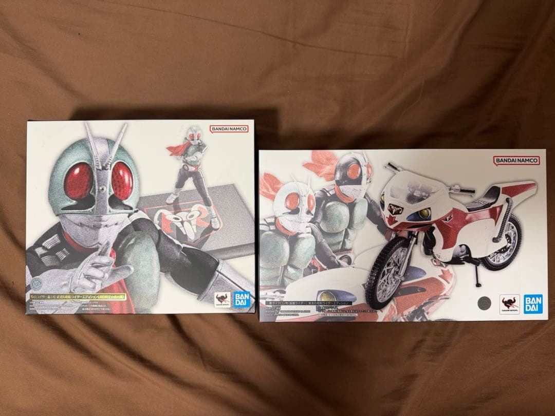 S.H.Figuarts（真骨彫製法）仮面ライダー新1号＆新サイクロン号セット