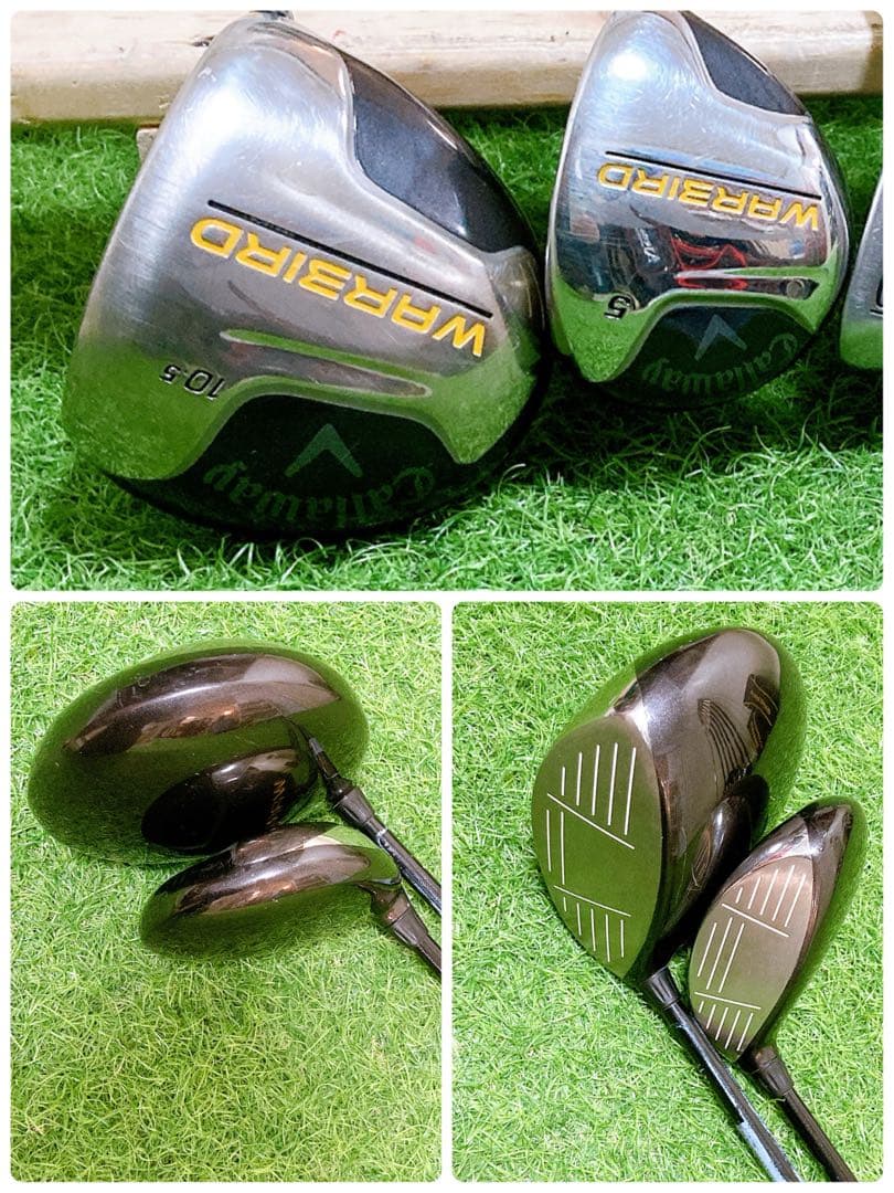 M14.キャロウェイ　ウォーバード　ゴルフクラブ　メンズセット　FLEX R