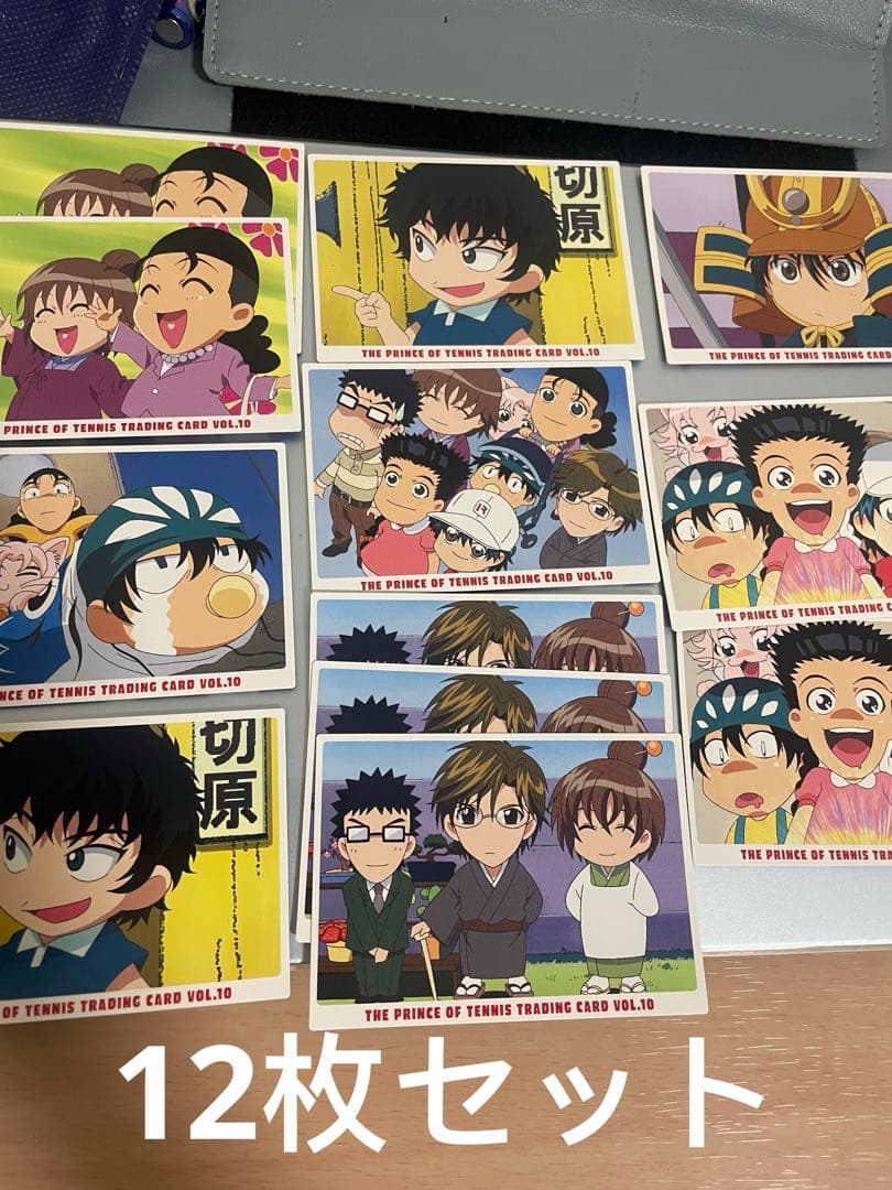 テニスの王子様ちびキャラバレンタイン＆トレカ手塚、越前、不二他