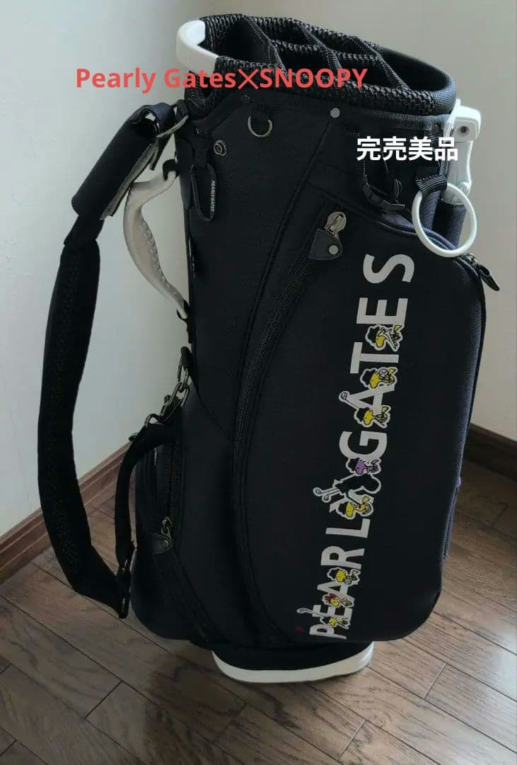 パーリーゲイツ SNOOPY スヌーピー スタンド式キャディバッグ ネイビー完売