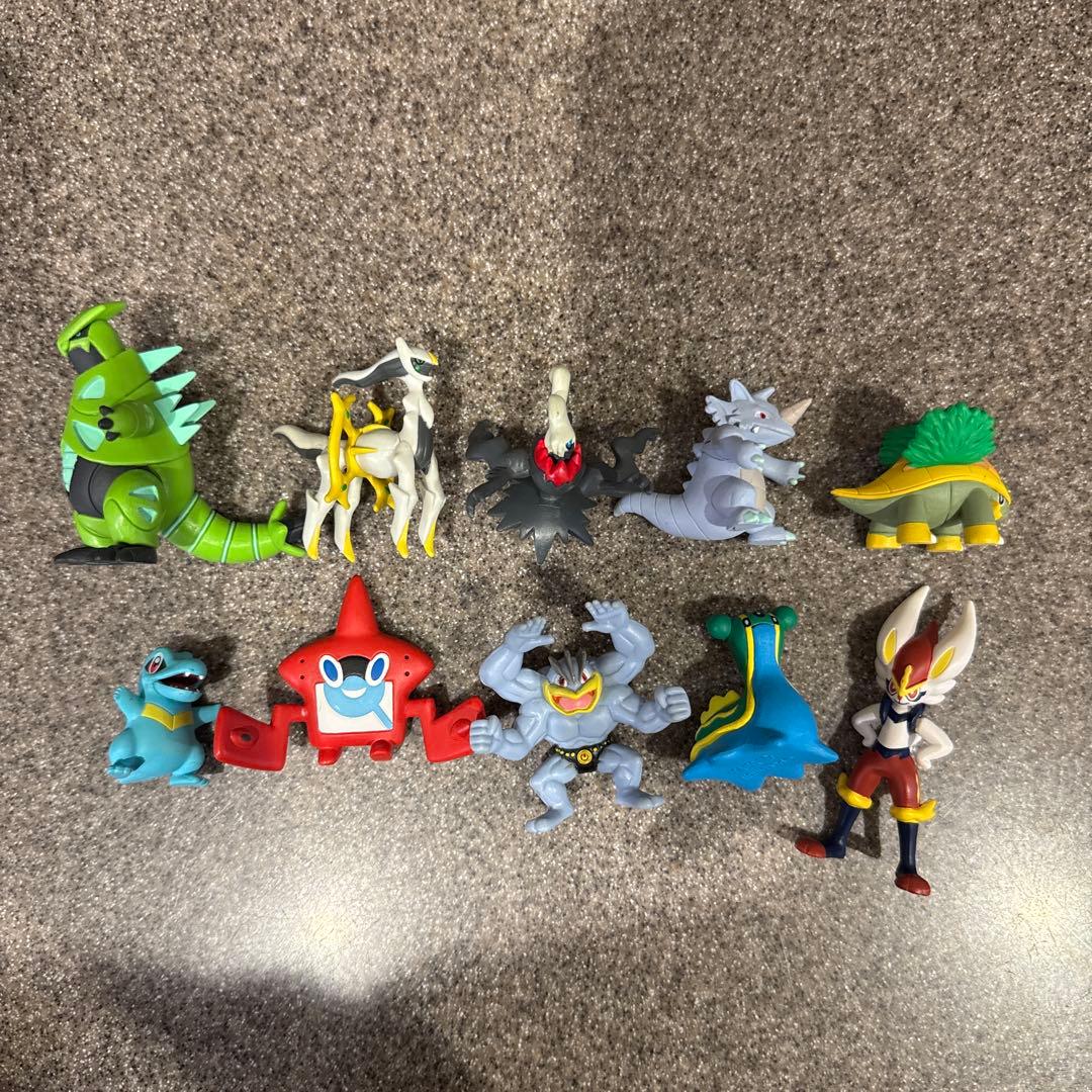 モンコレ　ポケモンフィギュアセット 52体 ポケデルゼ1個　TOMY 断捨離品