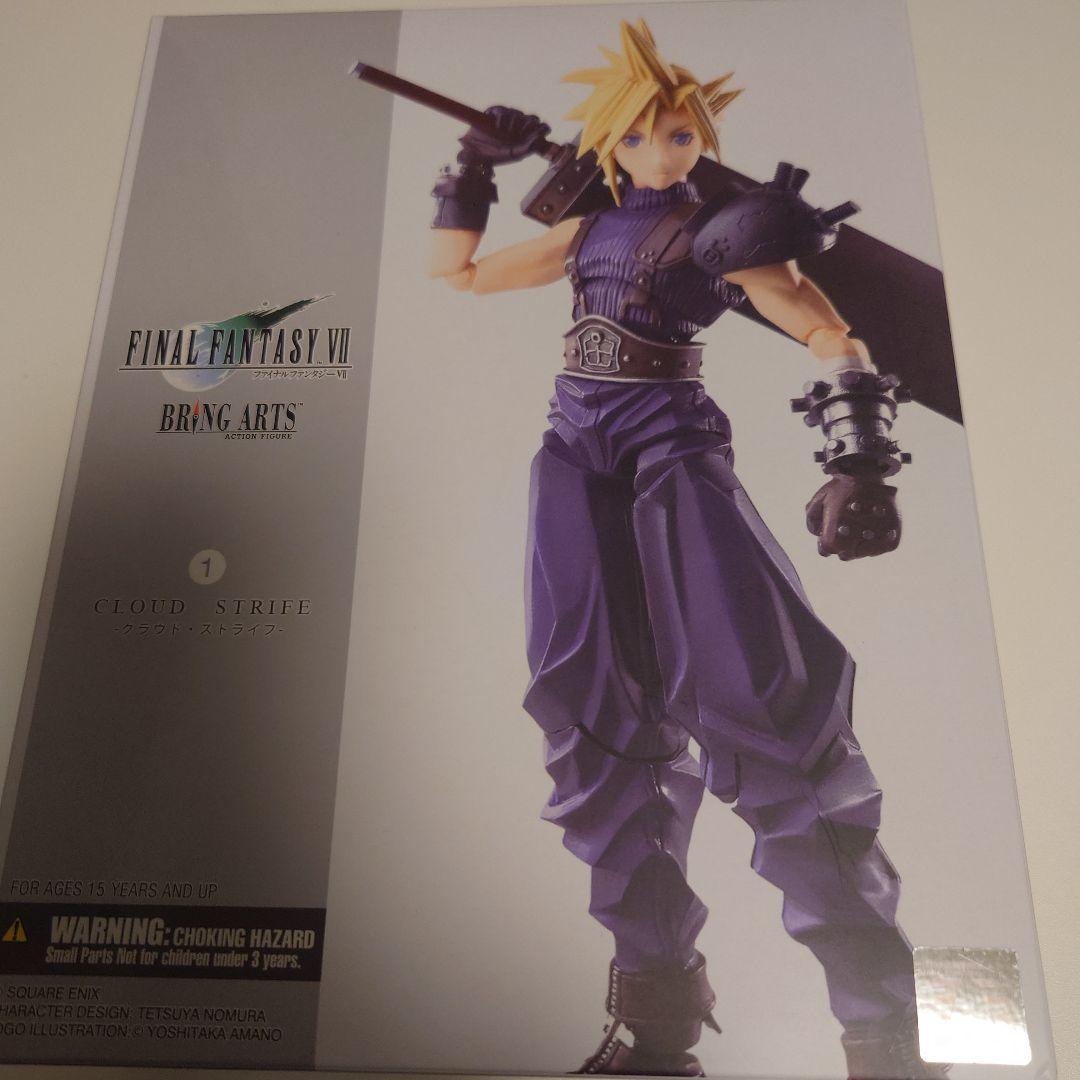 ファイナルファンタジーVII ブリングアーツクラウド＆ティファ＆ユフィ　開封品