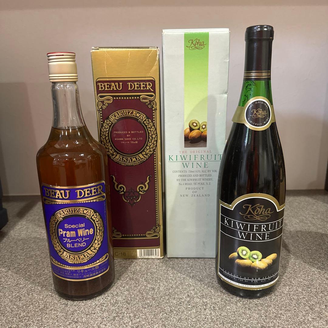 Koha キウイフルーツワイン　プラムワイン　イタリア　アンティノリ　古酒