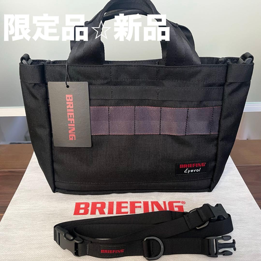 新品★ブリーフィング×アイヴォル コラボ限定品 カートバッグ、ラウンドバッグ 黒