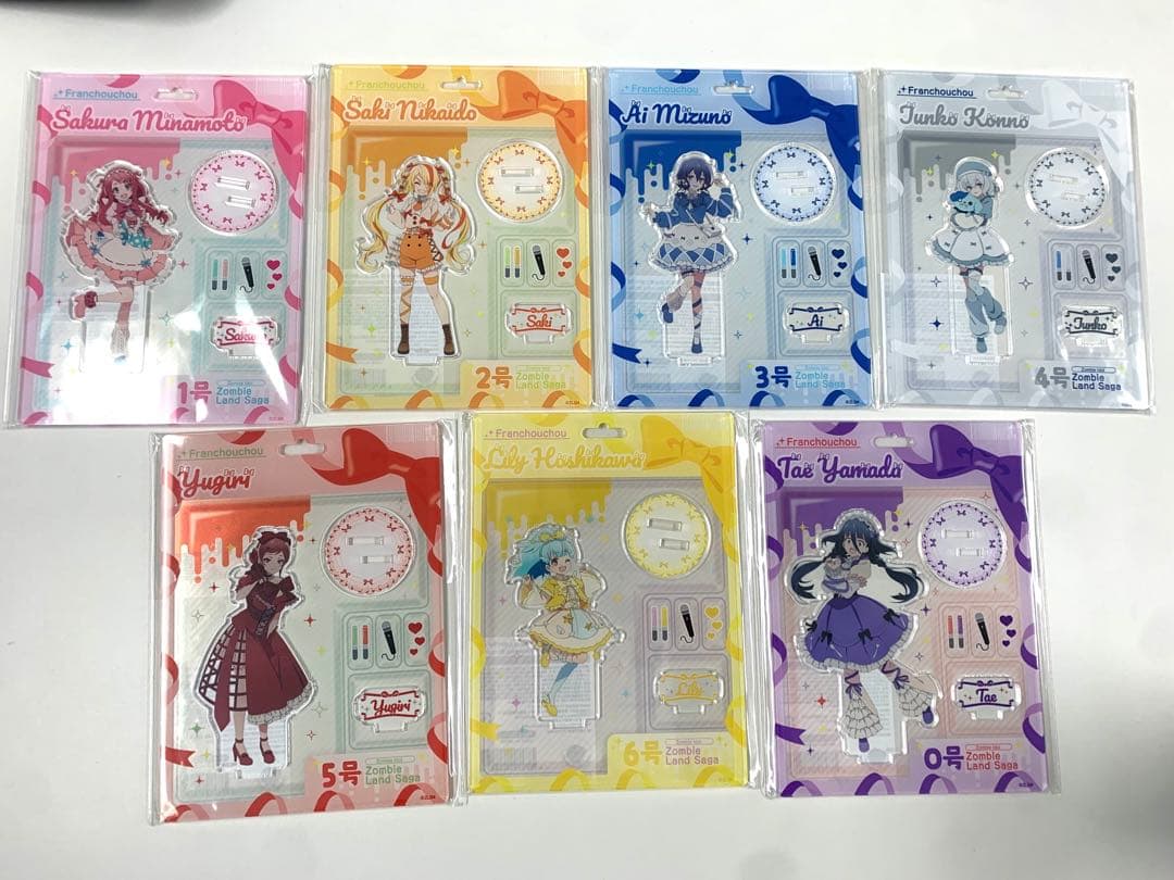 ゾンビランドサガ　町田モディ　POP UP アクリルスタンド