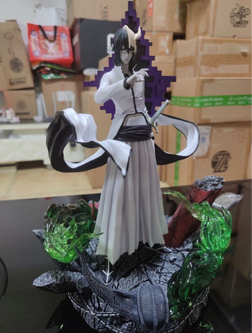 BLEACH 黒衣少年図 ウルキオラ ガレージキット ガレキ スタチュー