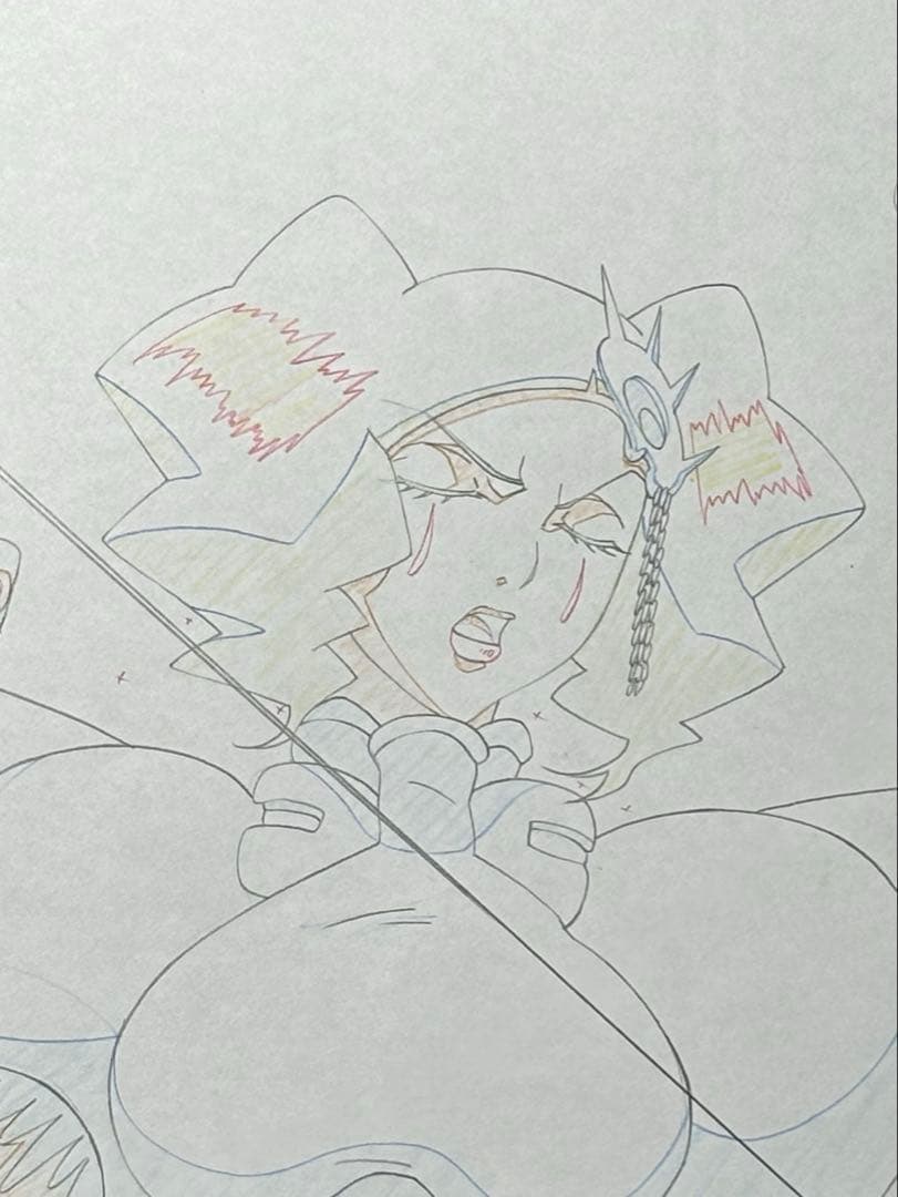 BLEACH セル画　チルッチ　アニメ　直筆レイアウト