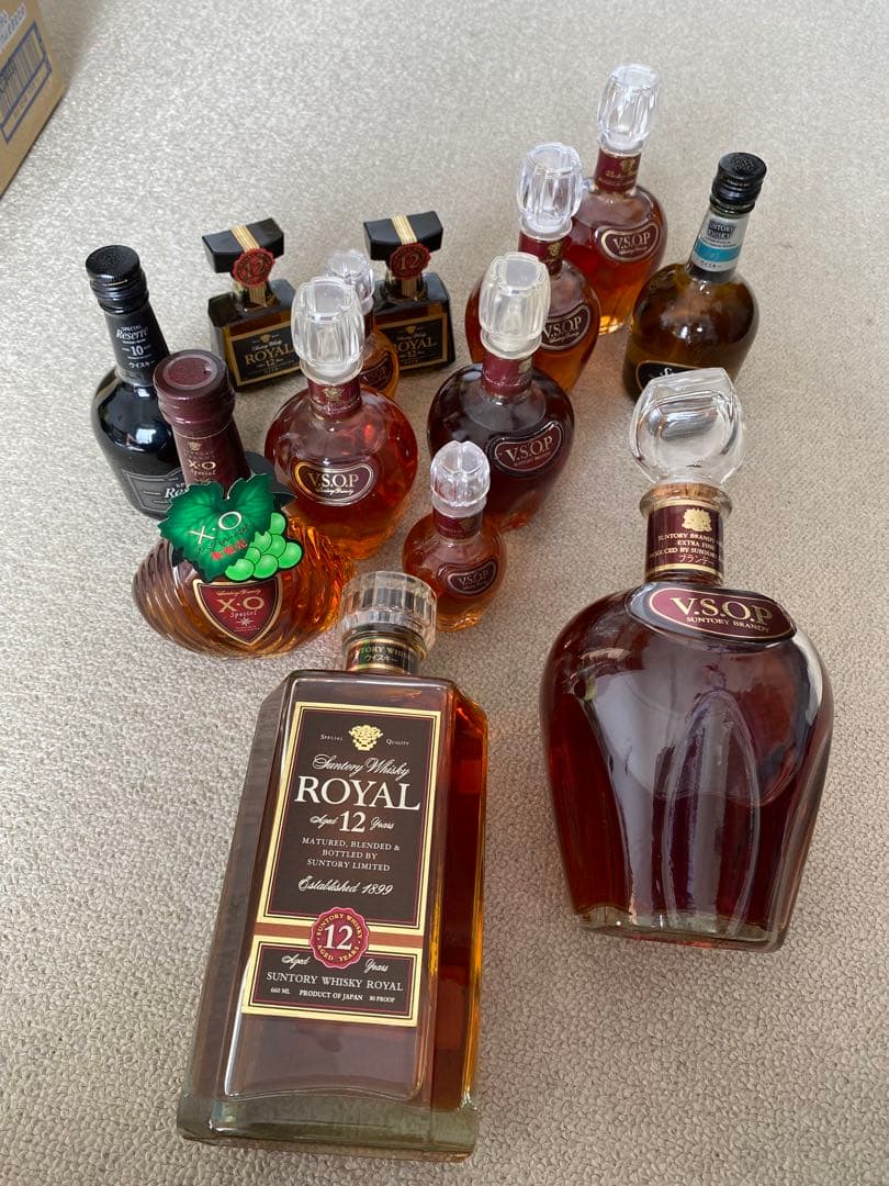 サントリー ロイヤル12年 & V.S.O.P セット