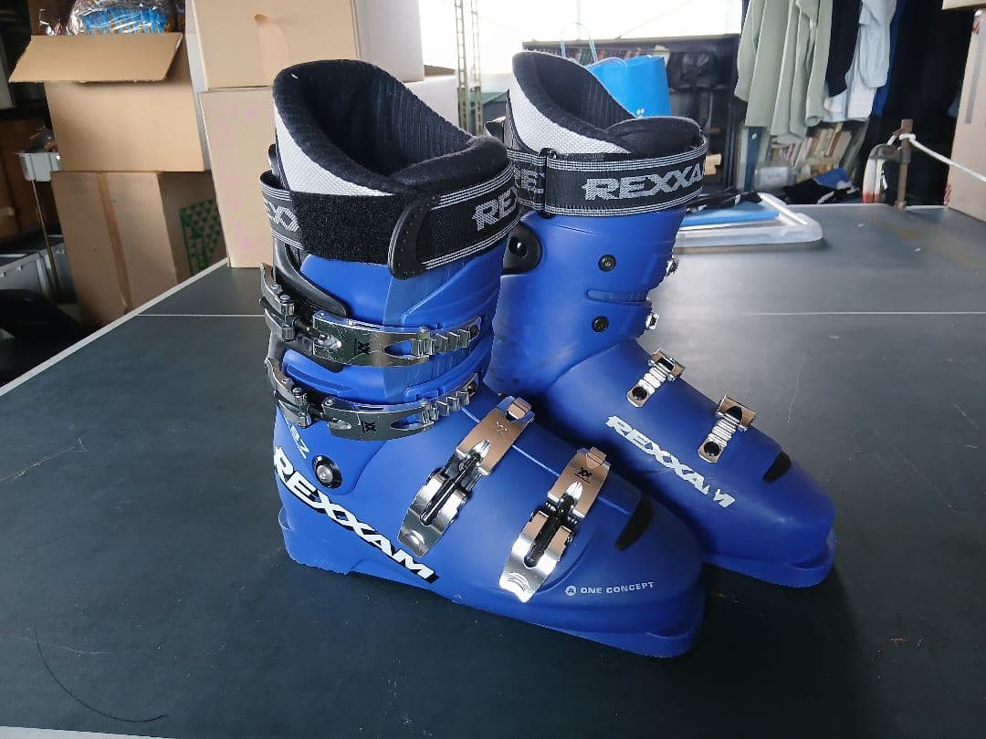 REXXAM Z87 スキーブーツ 青　27.5-28cm