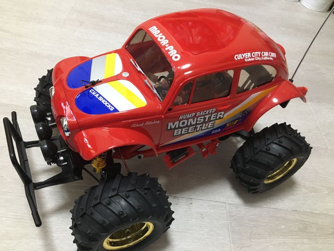 田宮モンスタービートル未走行品メカ付き