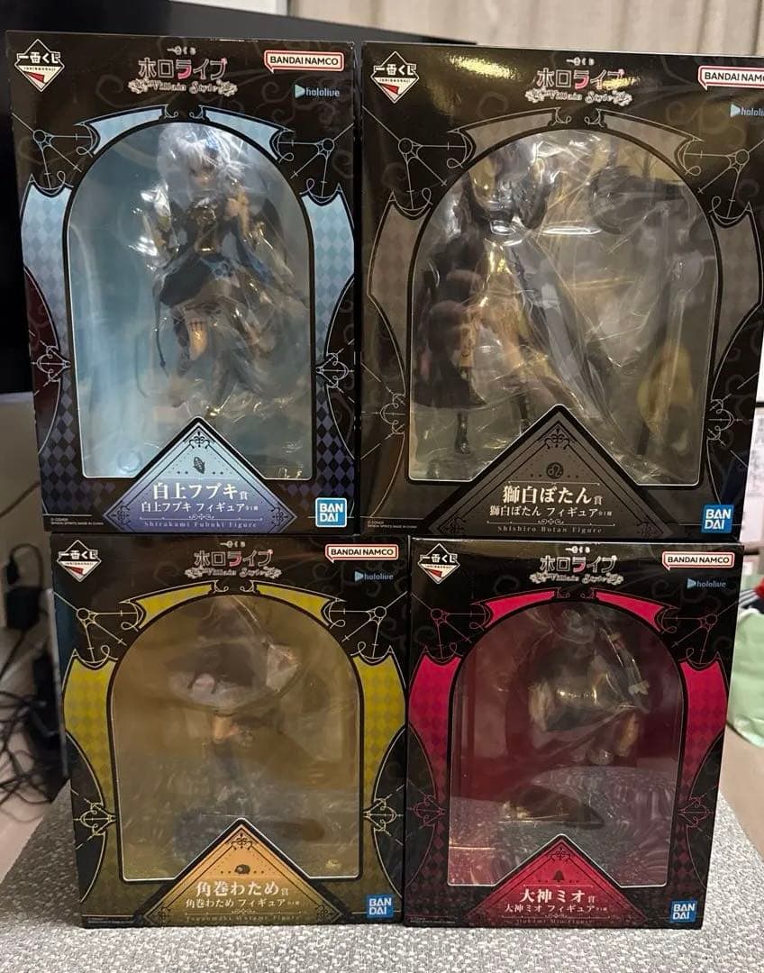 一番くじホロライブ Villain Style フィギュア4点コンプリートセット