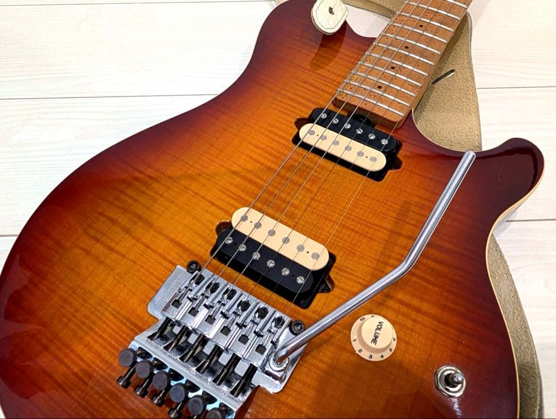 ysktjm出品AXIS USA EVH Flame Top sunbur