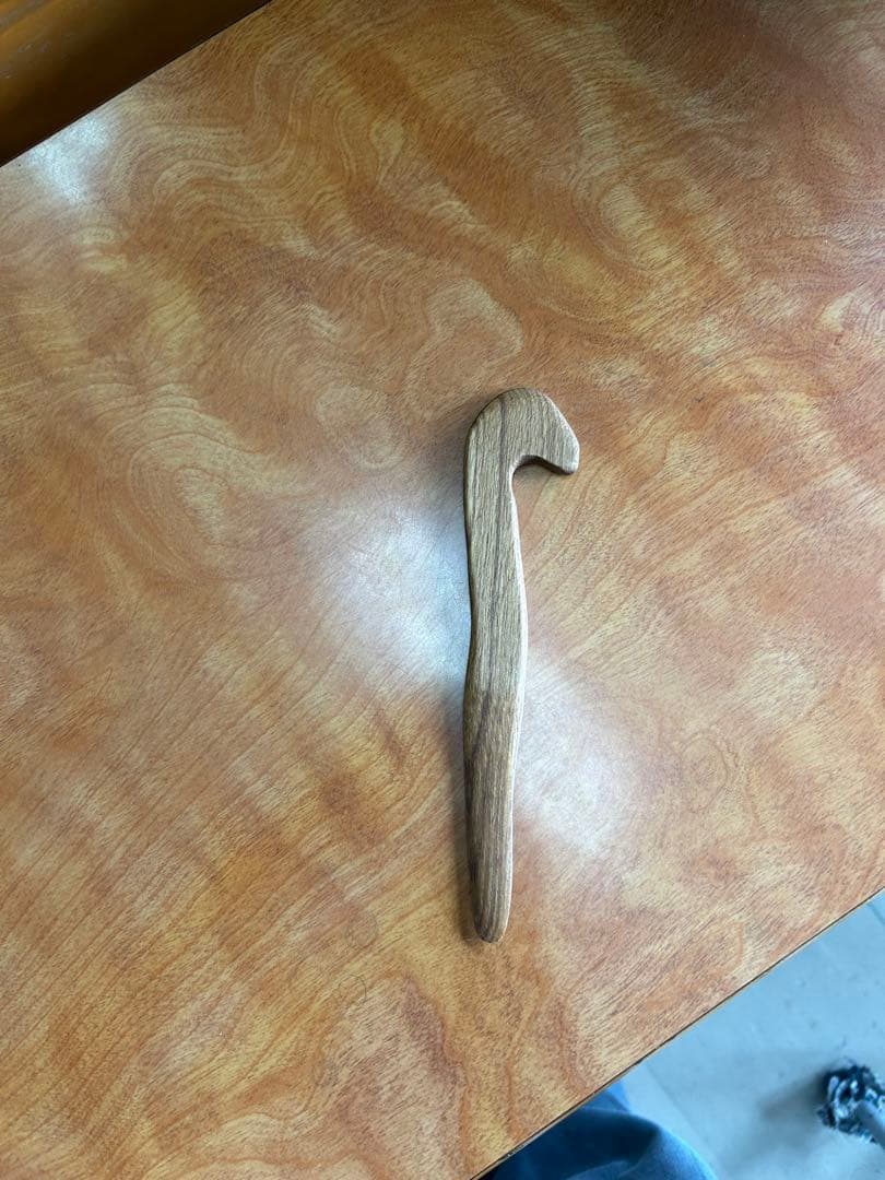 木製ペーパーナイフ　ちんあなご　いさむら作成