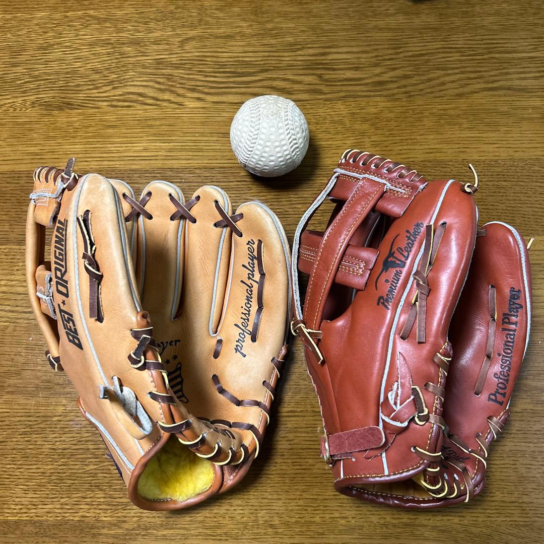 PIGEON & CENTRAL 野球グローブセット