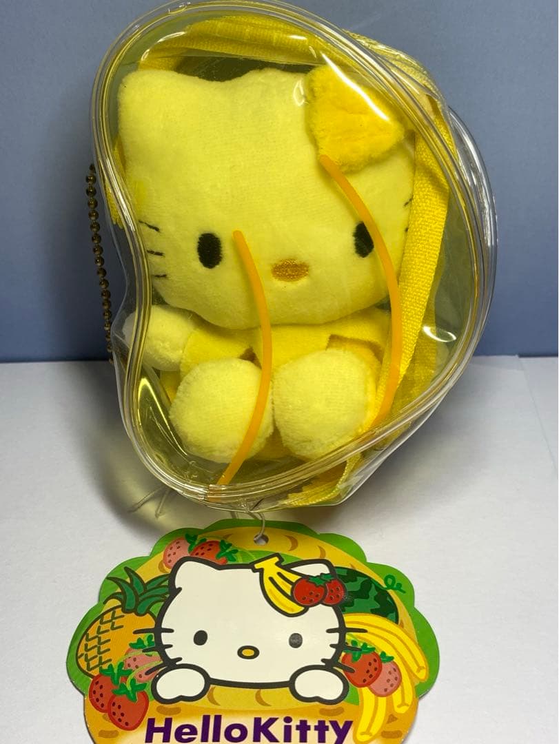 ハローキティ　フルーツガーデン　バナナ　2001 ぬいぐるみ　マスコット