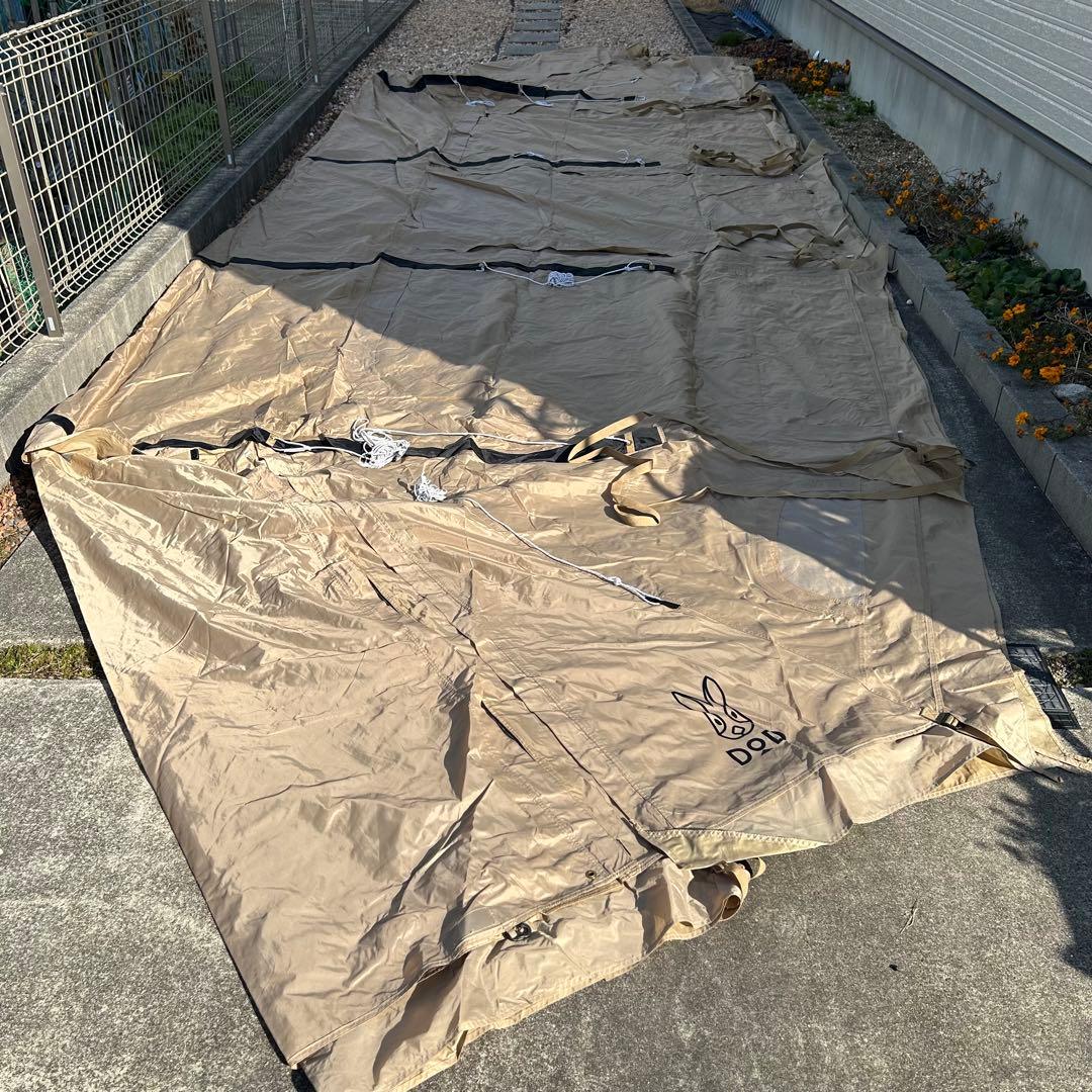 F*様 DOD カマボコテント 3M タン