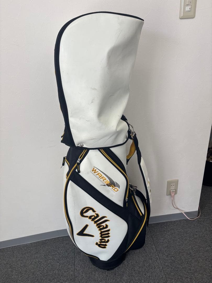 Callaway キャディバッグ ホワイト/ブラック ゴルフバッグ