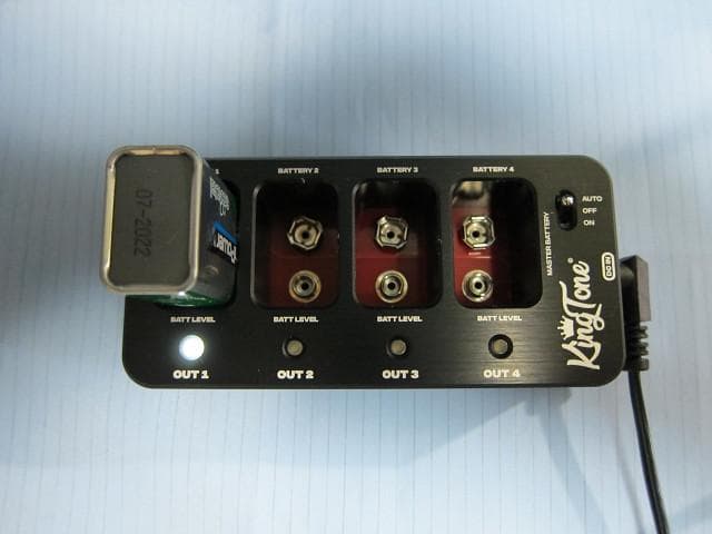 KingTone バッテリーエフェクター Battery Box 4X