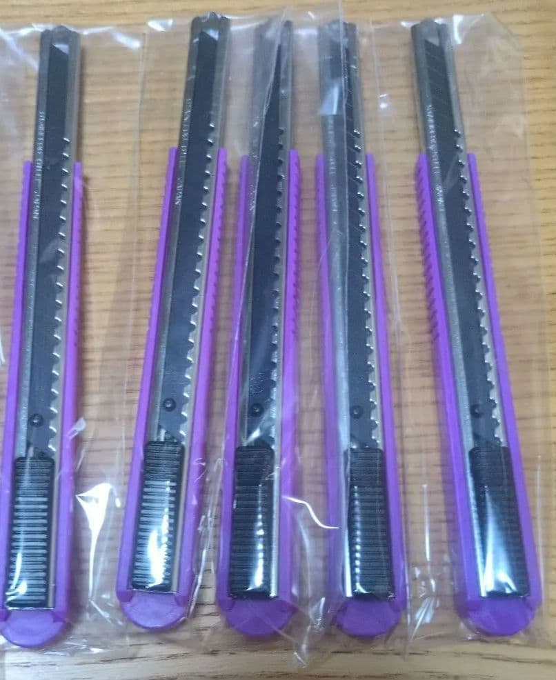 限定品オルファカッターナイフ小ロング　5本セット