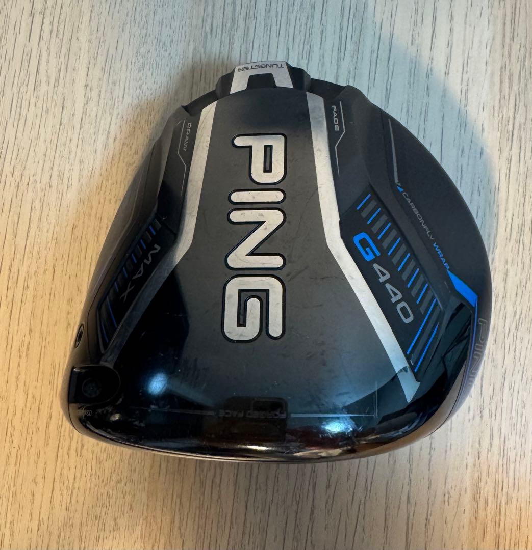 PING G440MAX ドライバー　（ヘッドのみ）