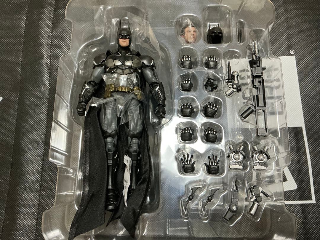 【開封済】 良品製造 1/12 バットマン アーカム・ナイト 初回予約特典付き