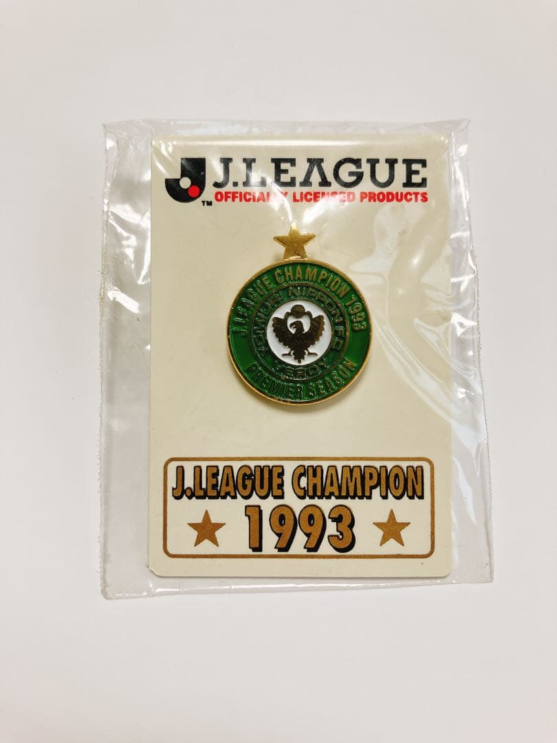 1993年　読売ヴェルディ　チャンピオン柄　ピンバッジ