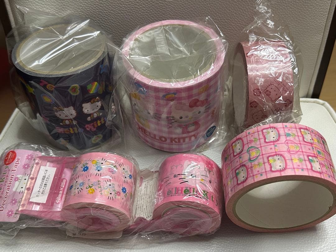 ハローキティ マスキングテープ 6個セット