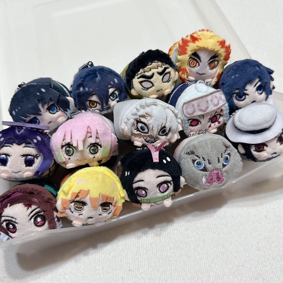 鬼滅の刃　鬼滅　まめころりん　ぬいぐるみ　マスコット　コンプリート　セット