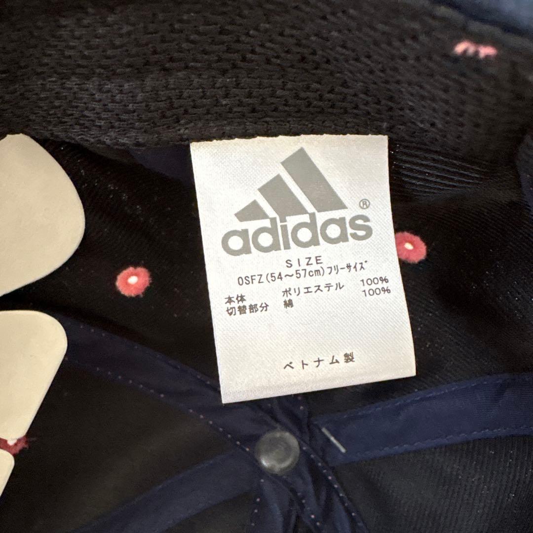 【新品】adidas アディダス 帽子 ジャイアンツ　ネイビー ピンク