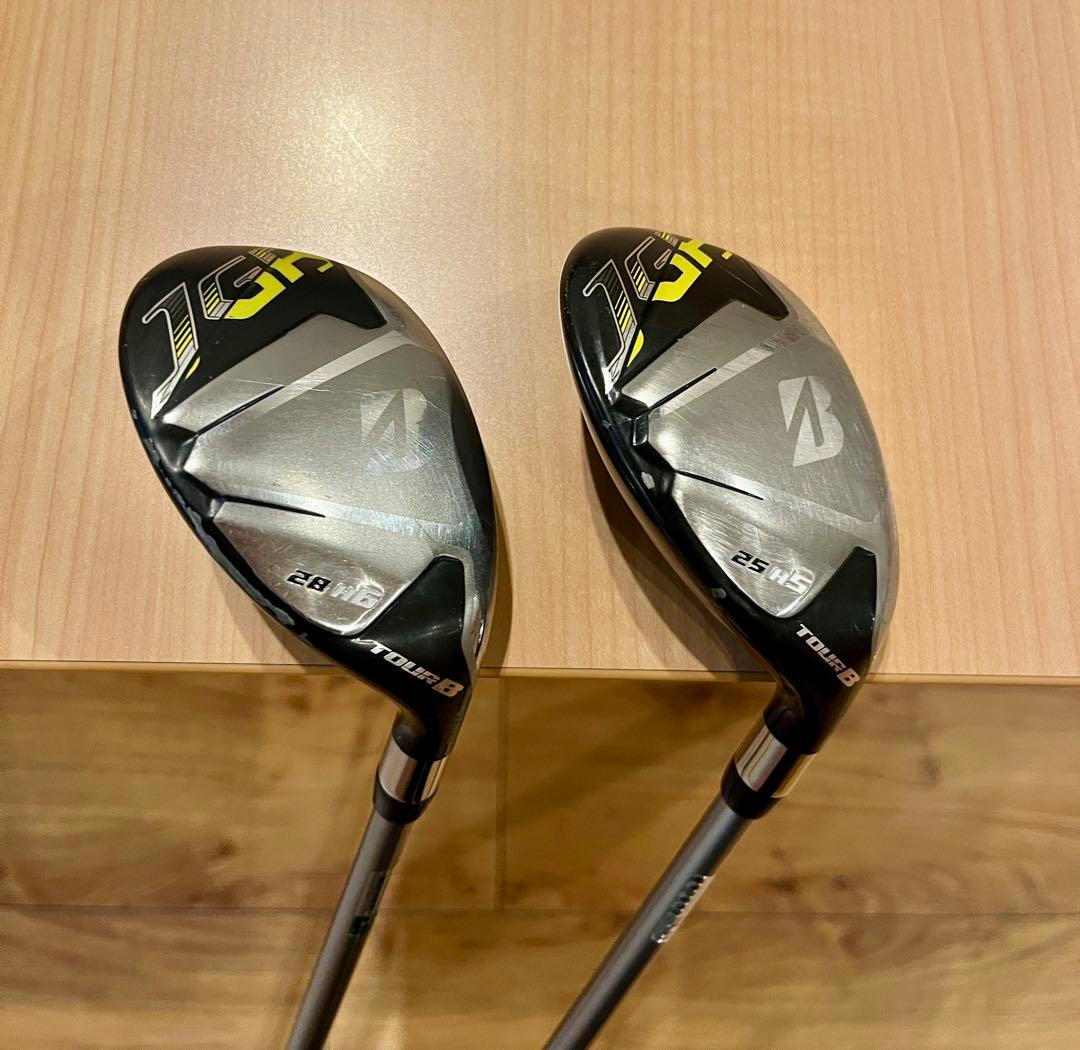 ブリジストンユーティリティ２本セット(5U 25°、6U 28°)