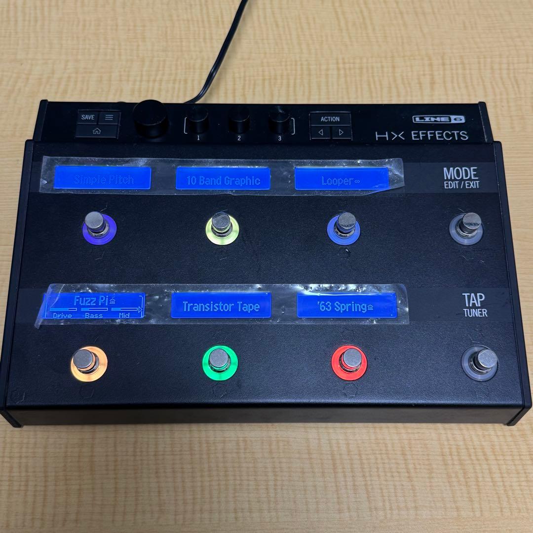 HX effects ギターベースマルチエフェクター