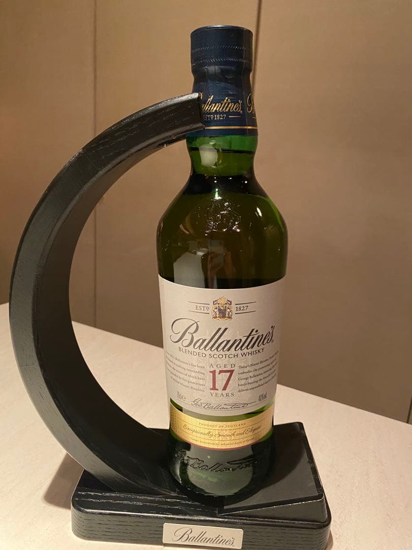 バランタイン　ボトルディスプレイ　限定品　非売品　希少品　ディスプレイ台のみです