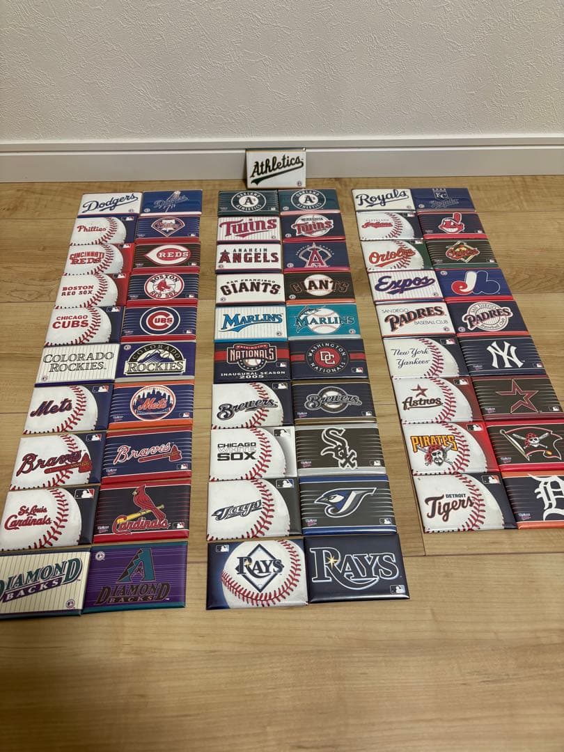 MLB メタルマグネット59枚セット