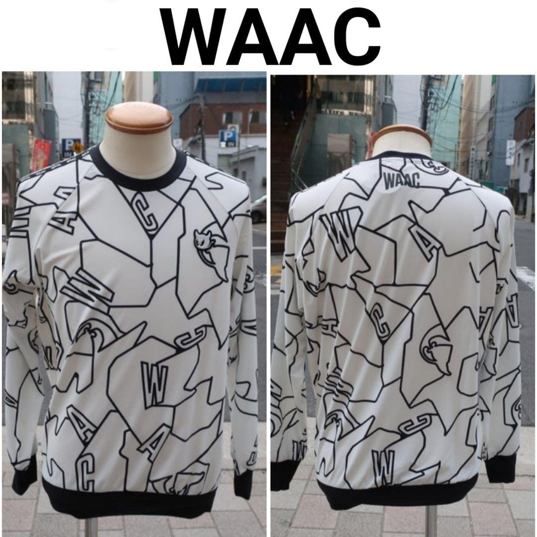 美品WAAC（ワック）クールネックプルオーバー　サイズ1　男女兼用ユニセックス