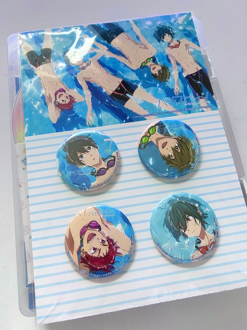 【完売品】ハイスピード 缶バッジセット