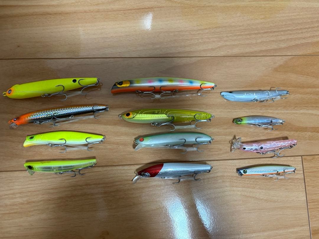 ブルーブルースネコン130 メガバスカゲロウ100など