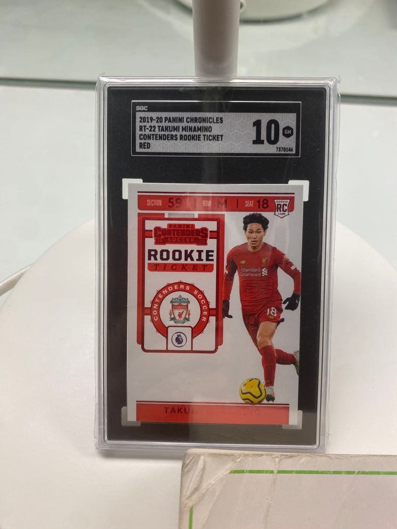 SGC10 南野　拓実　ルーキーカード　レッド